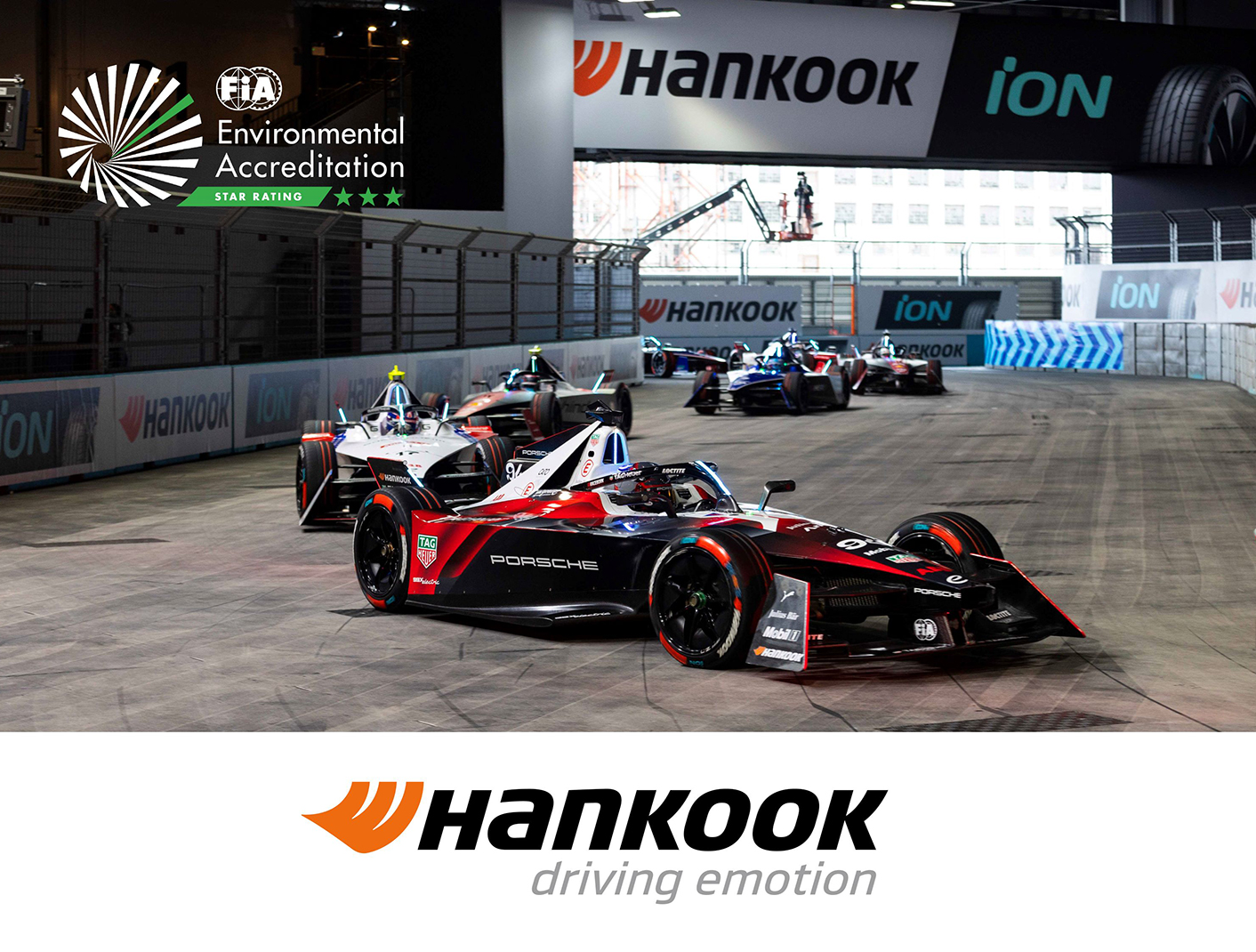 Hankook Tire obtient l’accréditation environnementale trois étoiles de la FIA pour ses pratiques durables et sa gestion environnementale dans le sport automobile